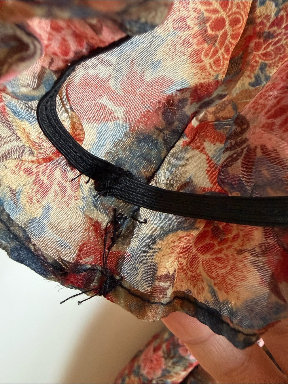 Vintage 70s Boho Floral Prairie Midi Dress | M - Picture 14 of 16